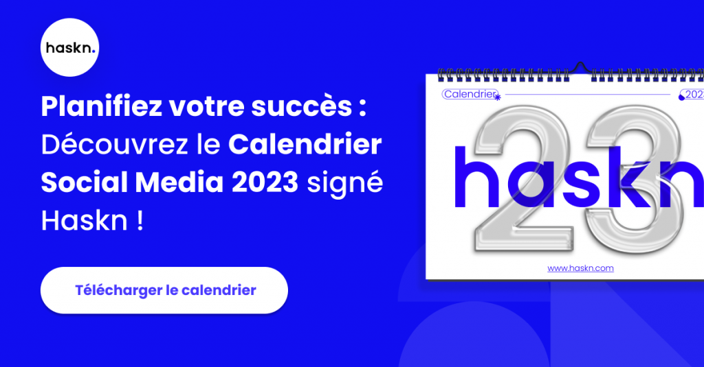 Calendrier social media